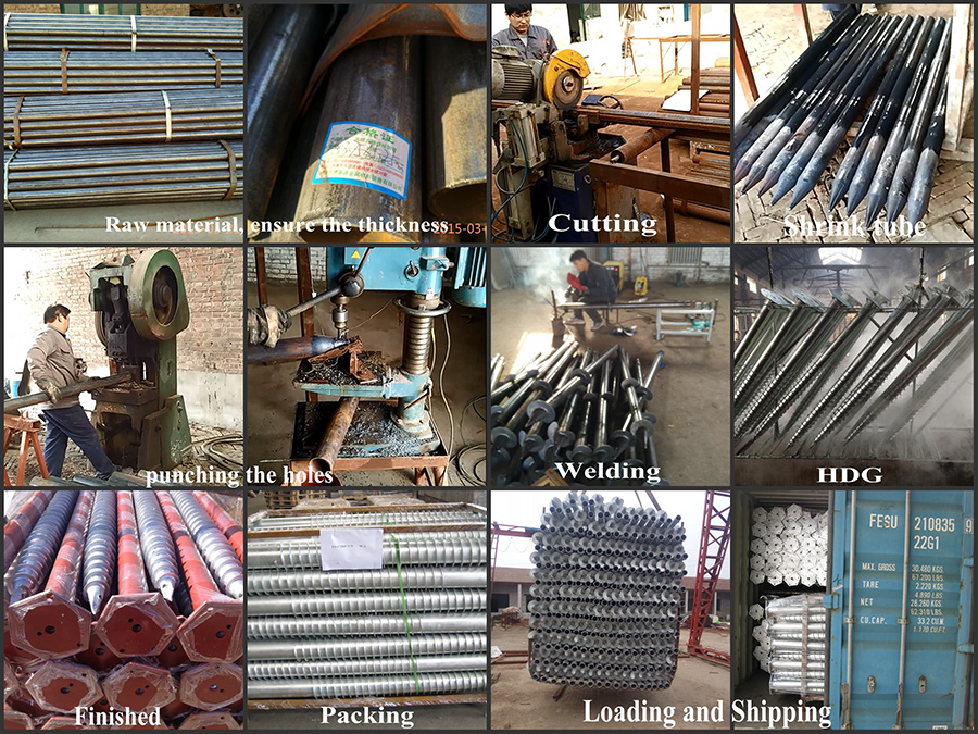 Ground-Screw-Production